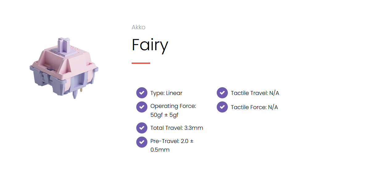 Akko Fairy Switch (Silent)