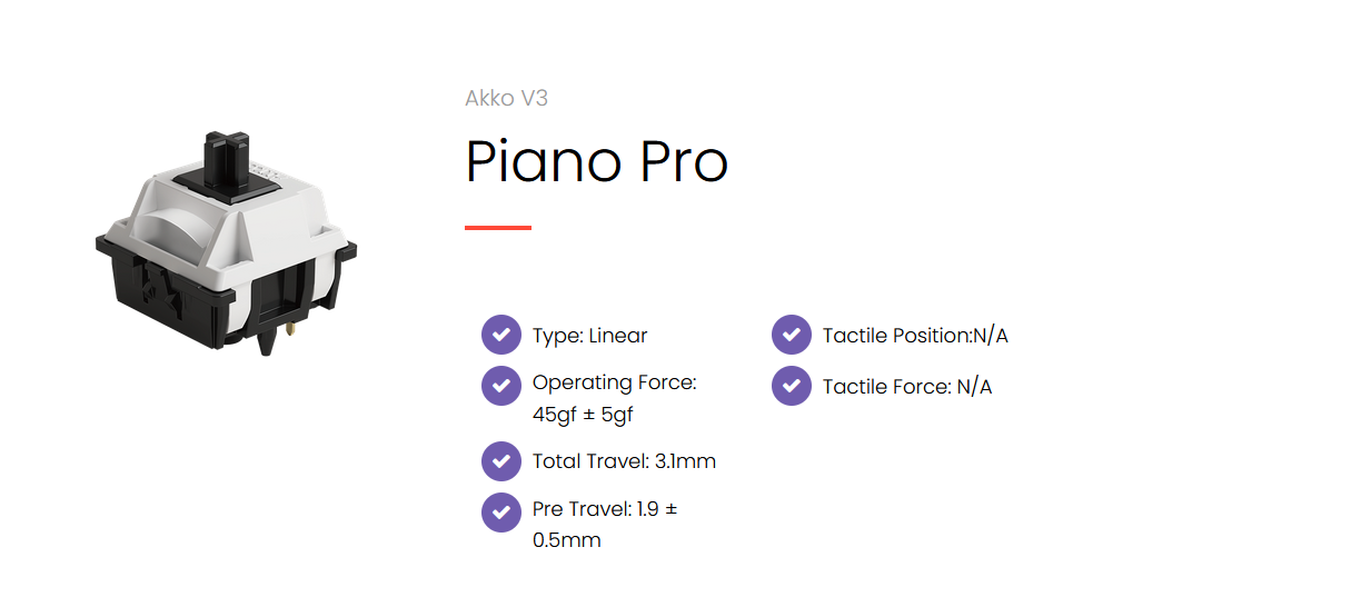Akko V3 Piano Pro Switch